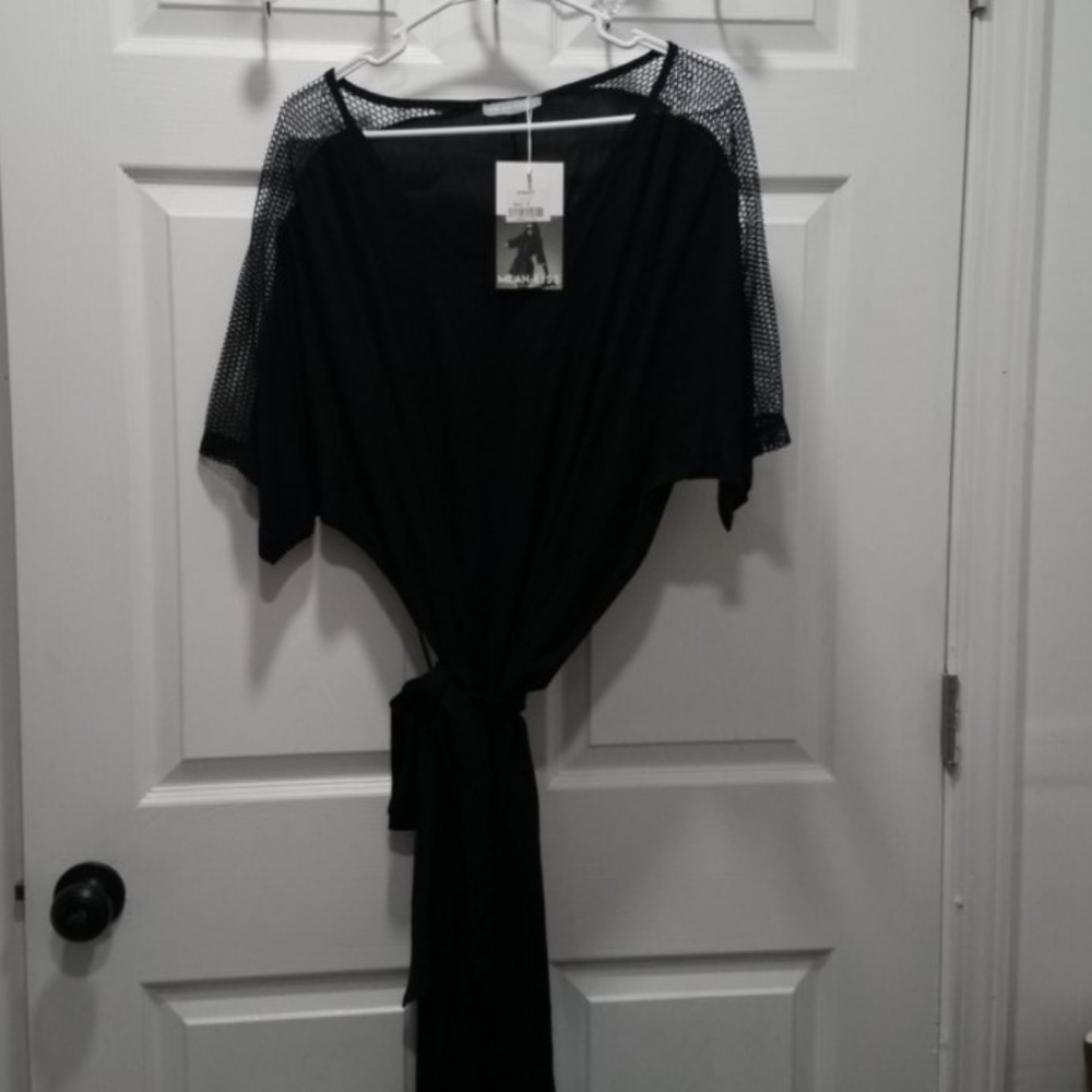 Long black dress